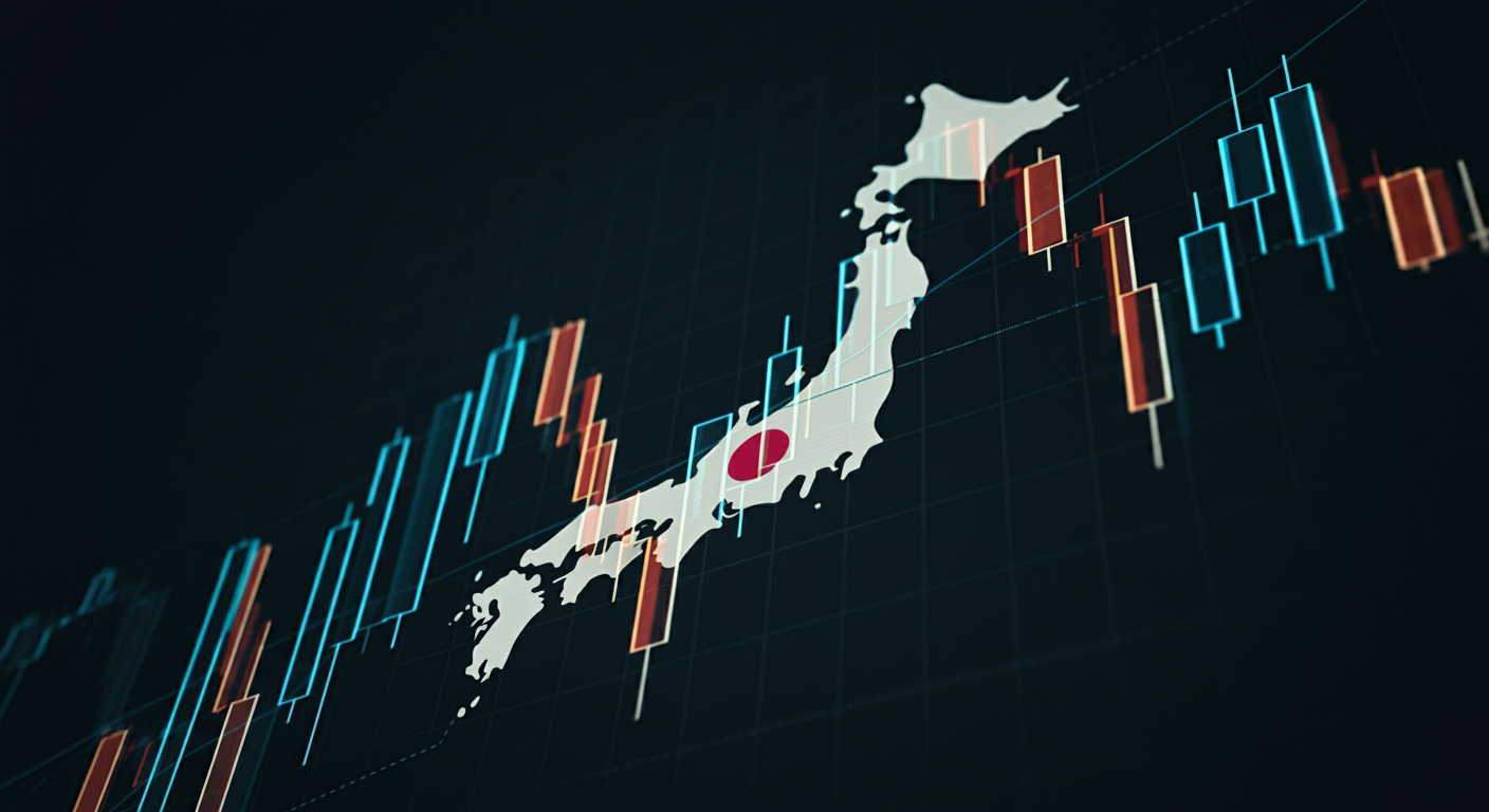 景気回復し株価上昇する日本